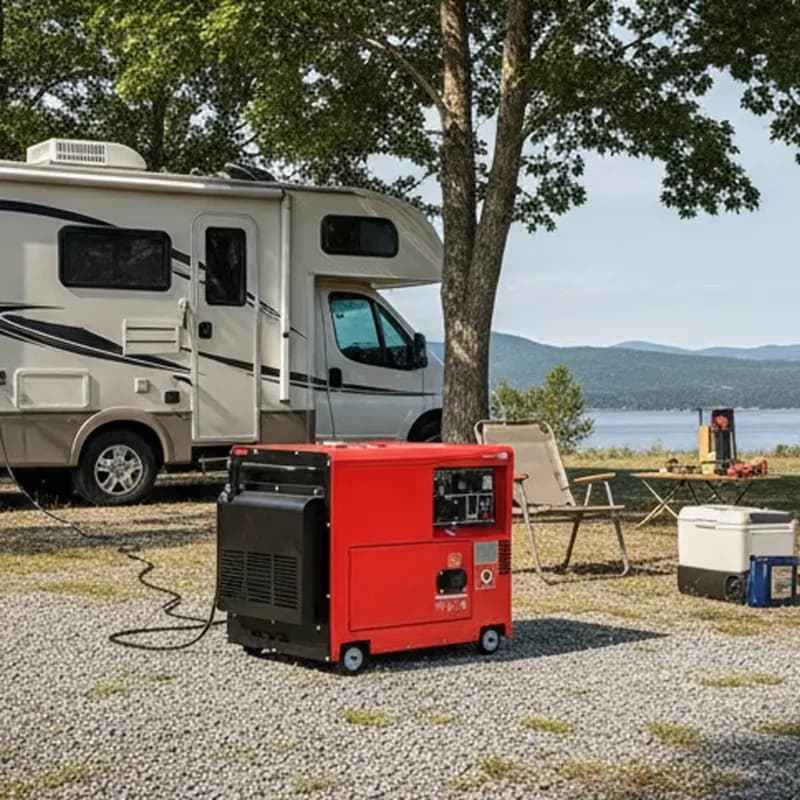 Small Home Use Silent Generator 12kva 10kw 15kw 12kw 10kva 15kva with 230v Rated Voltage