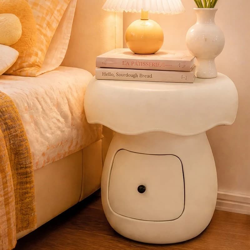 Sofa side a few Nordic light luxury bedside ornaments small coffee table home living room creative cream wind small table