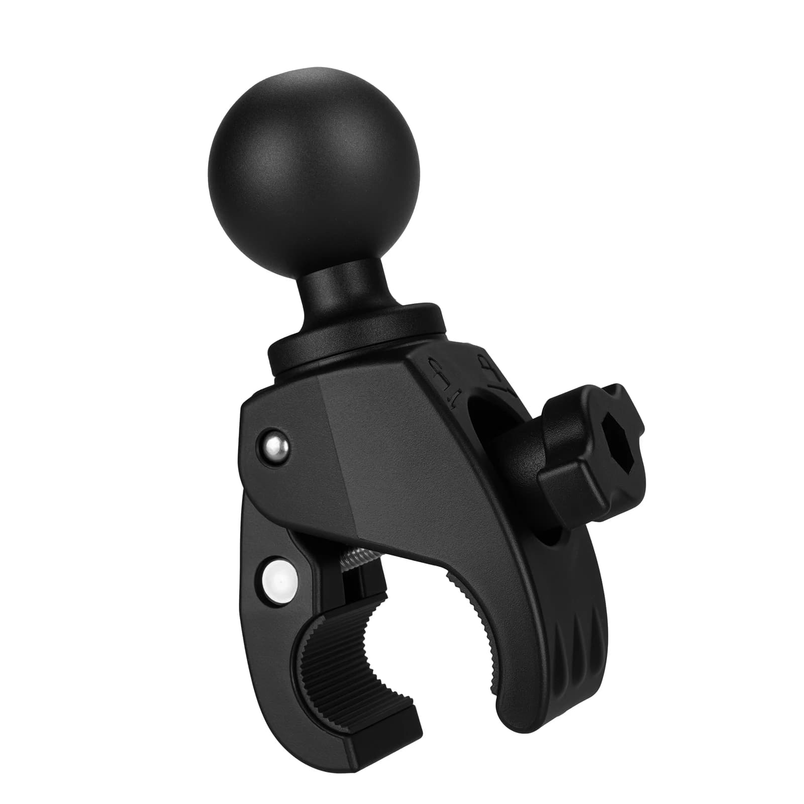 Medium Clamp 1.5-Inch Ball Head Mount, Compatible with Round Tubes with a Diameter of 26-50 mm, Compatible with RAM Aluminum Arm