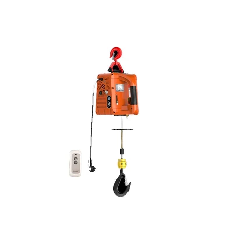 220V Household Small Elevator Small Lifting Device Manual Hand Ratchet Winch Lifting Crane Chain Block Lever Hoist factory outle