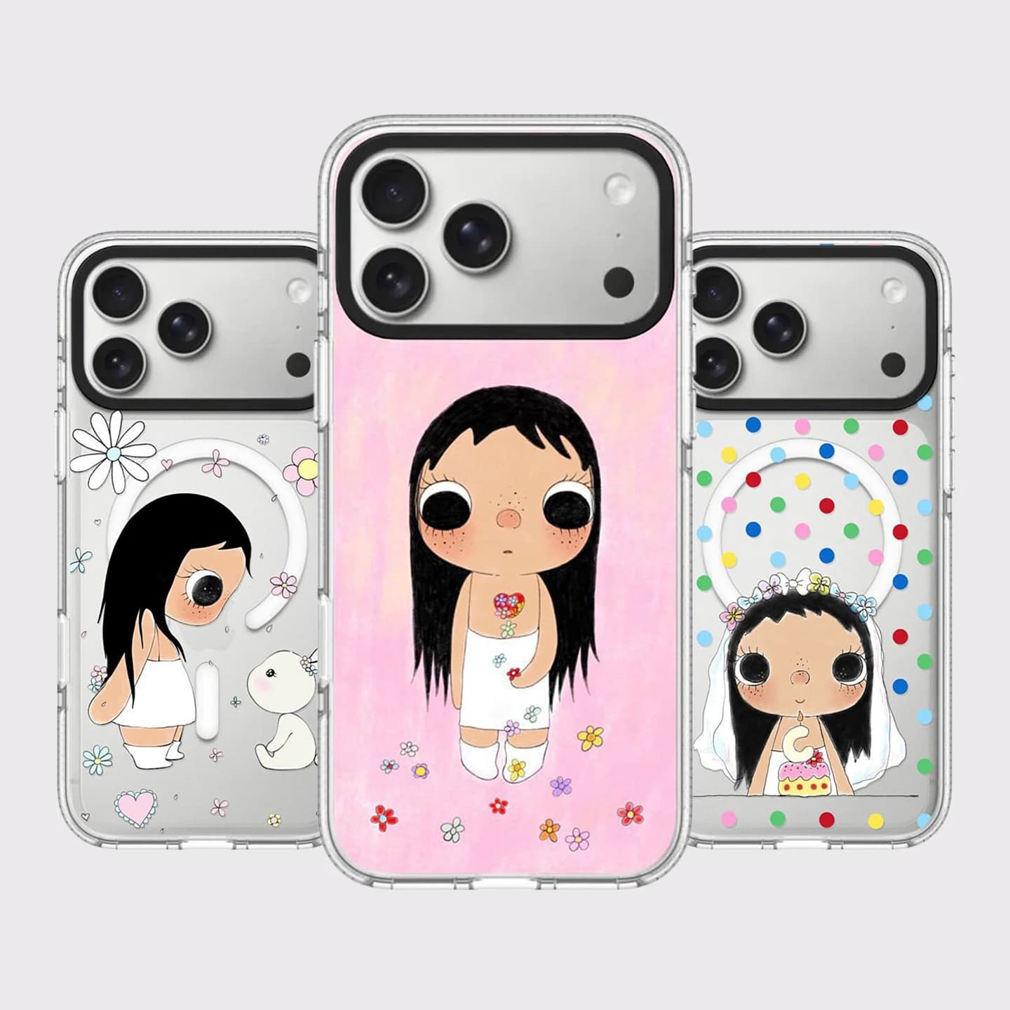 6091715 White Border Magnetic Case: Compatible with IPhone 18 17 16 15 14 13 Pro Max 18Pro