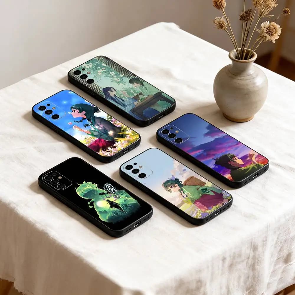 The Apothecary Diaries Anime  Phone Case Black Silicone Soft For Samsung S25,S24,S21,S22,S23,S30,Ultra,S20,Plus,Fe,Lite