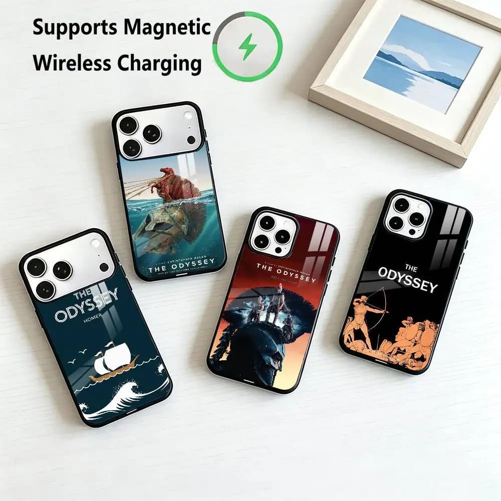 The O-Odyssey N-Nolan  Phone Case For iPhone17,16,15,14,13,12,11 Plus,Pro Supports Magnetic Wireless Charging Gift