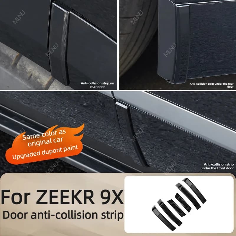 Door Edge Guard For ZEEKR 9X 2025-2026 Accessories Impact-Proof Scratch-Proof Buffering Waterproof Stain-Resistant UV-Resistant