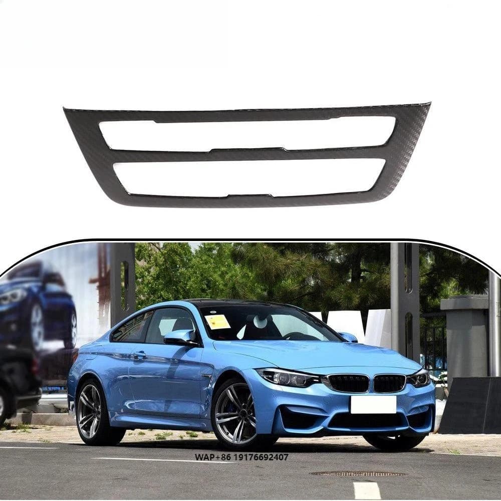 Carbon Fiber Interior Trim Stickers forBMW 3 Series 4 Series GT M3 M4 (2014-2018)