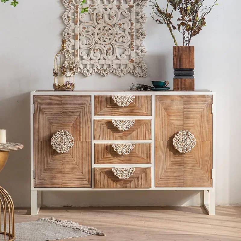 Wood Black Living Room Cabinets Luxury Simple Drawer Kitchen Living Room Cabinets Dresser Storage Mueble Salon Furniture Home