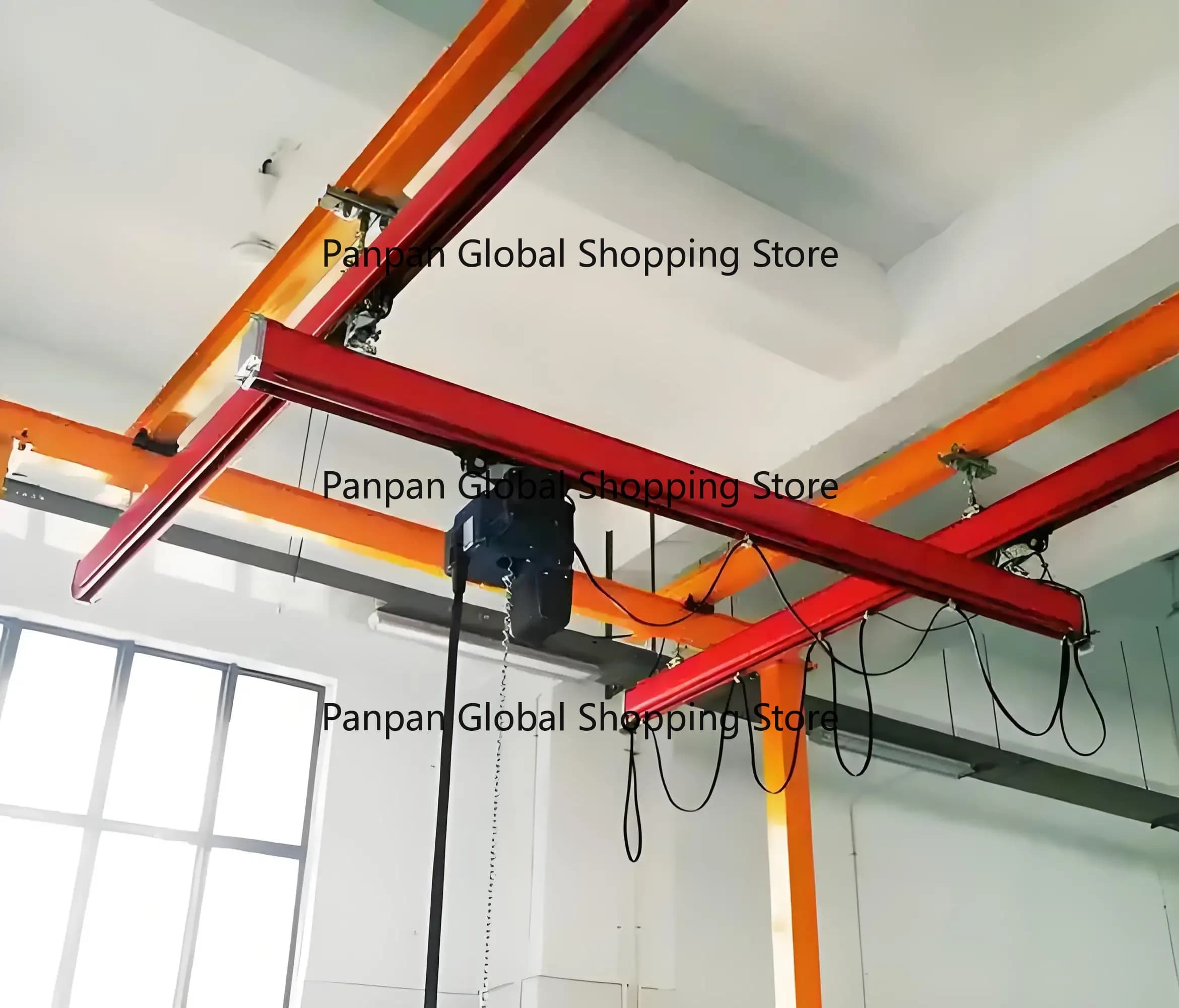 Modular Free Standing Jib Crane Alternative | Flexible Overhead Lifting System 0.25t - 2t for Light Loads
