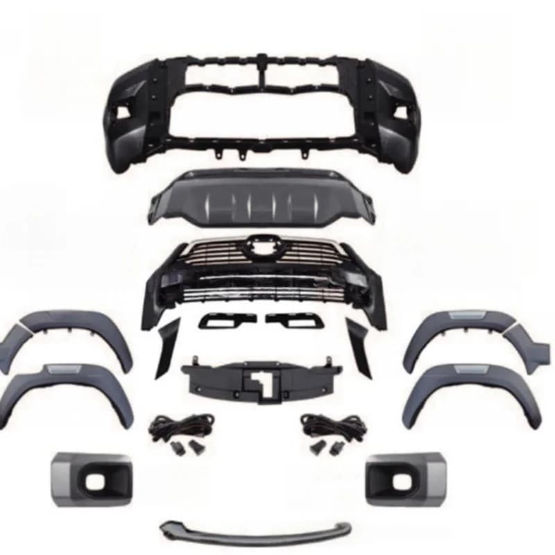 Auto Parts Sport Style Body Conversion Kit Exterior Replacement Tuning 4x4 Off‑Road for Hilux 2021 Pickup