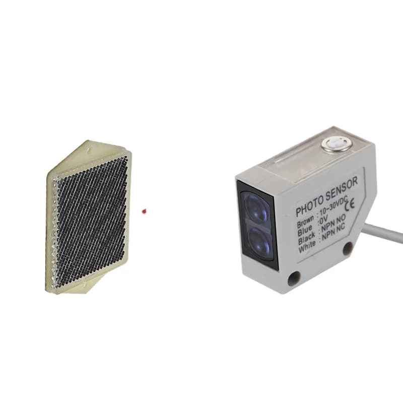 BPM-KI2M Embedded Photoelectric Sensor 2m Range DC24V NPN PNP Flush Mount Diffuse Reflection Detection Switch