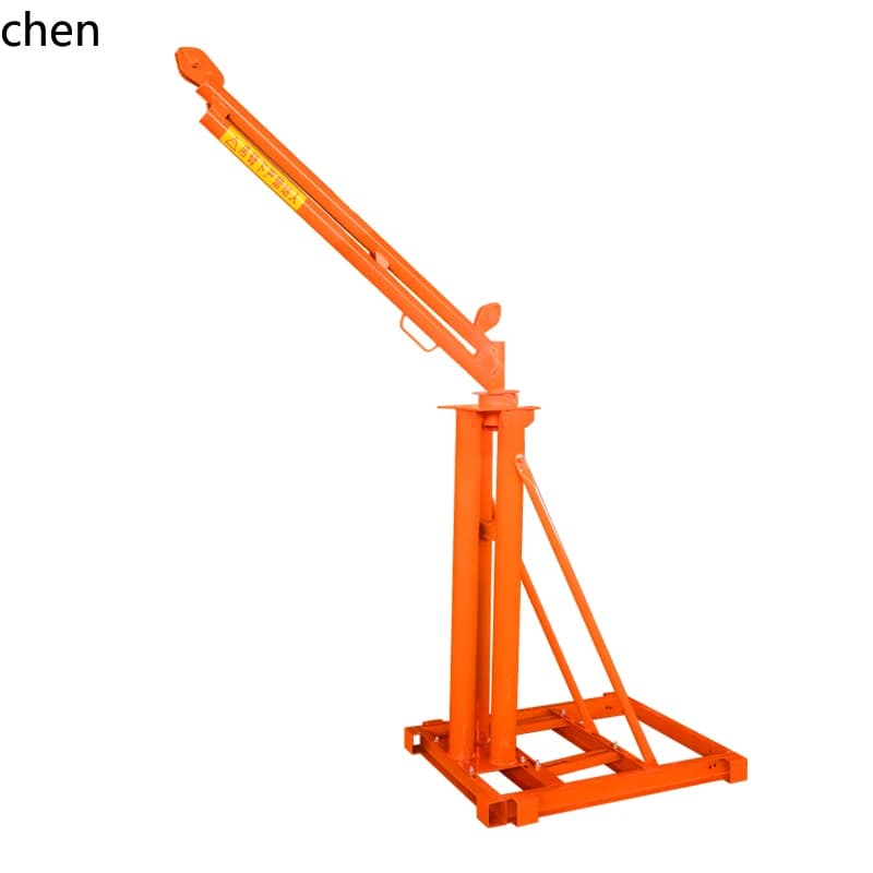 household small crane single/double column building decoration outdoor small hoist crane