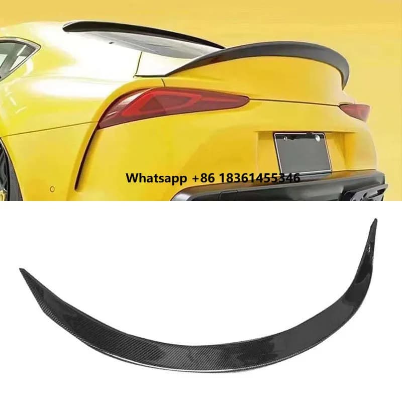 For  Supra A90 A91 carbon fiber rear bumper spoiler diffuser fender rear wing tail wing car accessories body kit