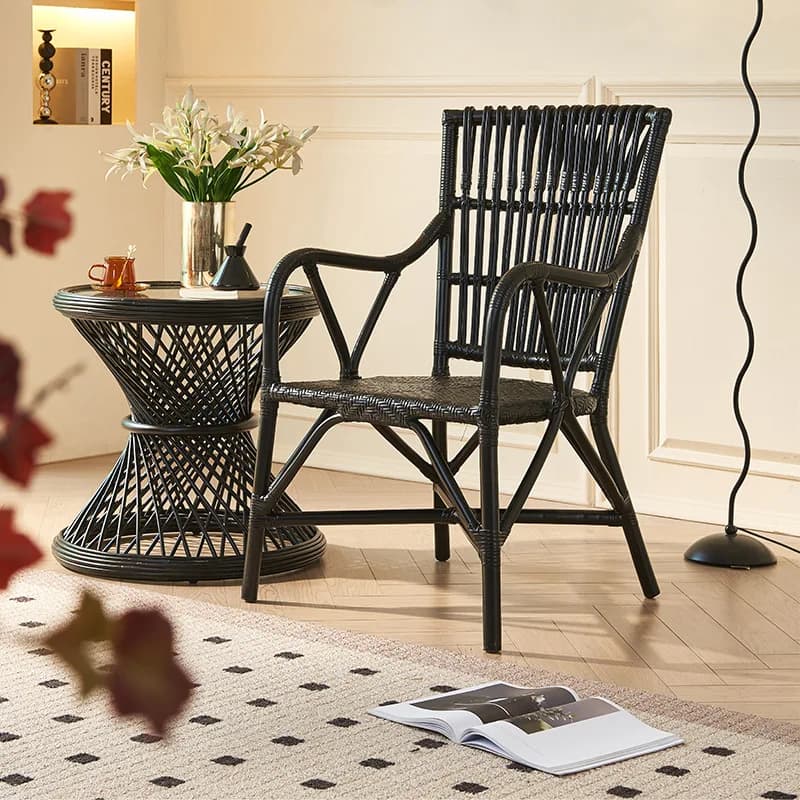 Japanese Wabi-Sabi Style Dining Chair French Retro Homestay Modern Dining Chair High-End Design Poltrona Design Home Furniture