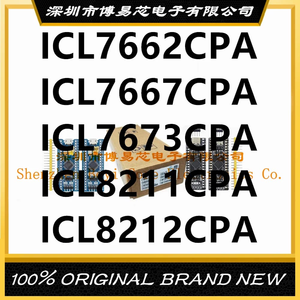 New ICL7662EPA 7667 7673 8211 8212 CPA CPAZ Direct Plug 8 PC shell