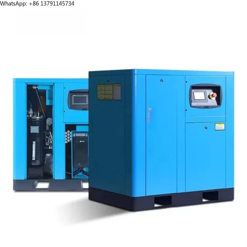 Compressor air Screw 10hp 20hp 30hp 50hp 8bar 10bar 7.5kw 11kw 15KW 45KW 500l 600L 1000L air Compressor Machine