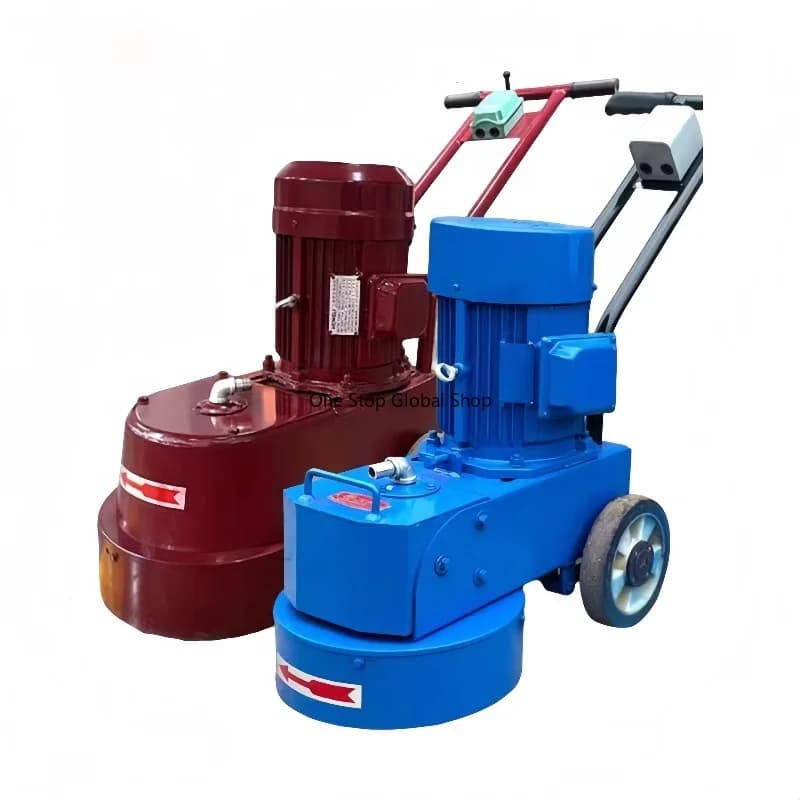 Precision Terrazzo Polishing Equipment Manual/Automatic Floor/Concrete Grinder with New Motor for Fine Detailing