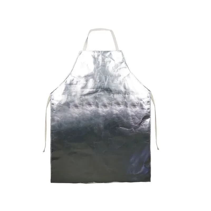 Aluminum foil thermal insulation apron, high temperature insulation and flame retardant thermal insulation clothing