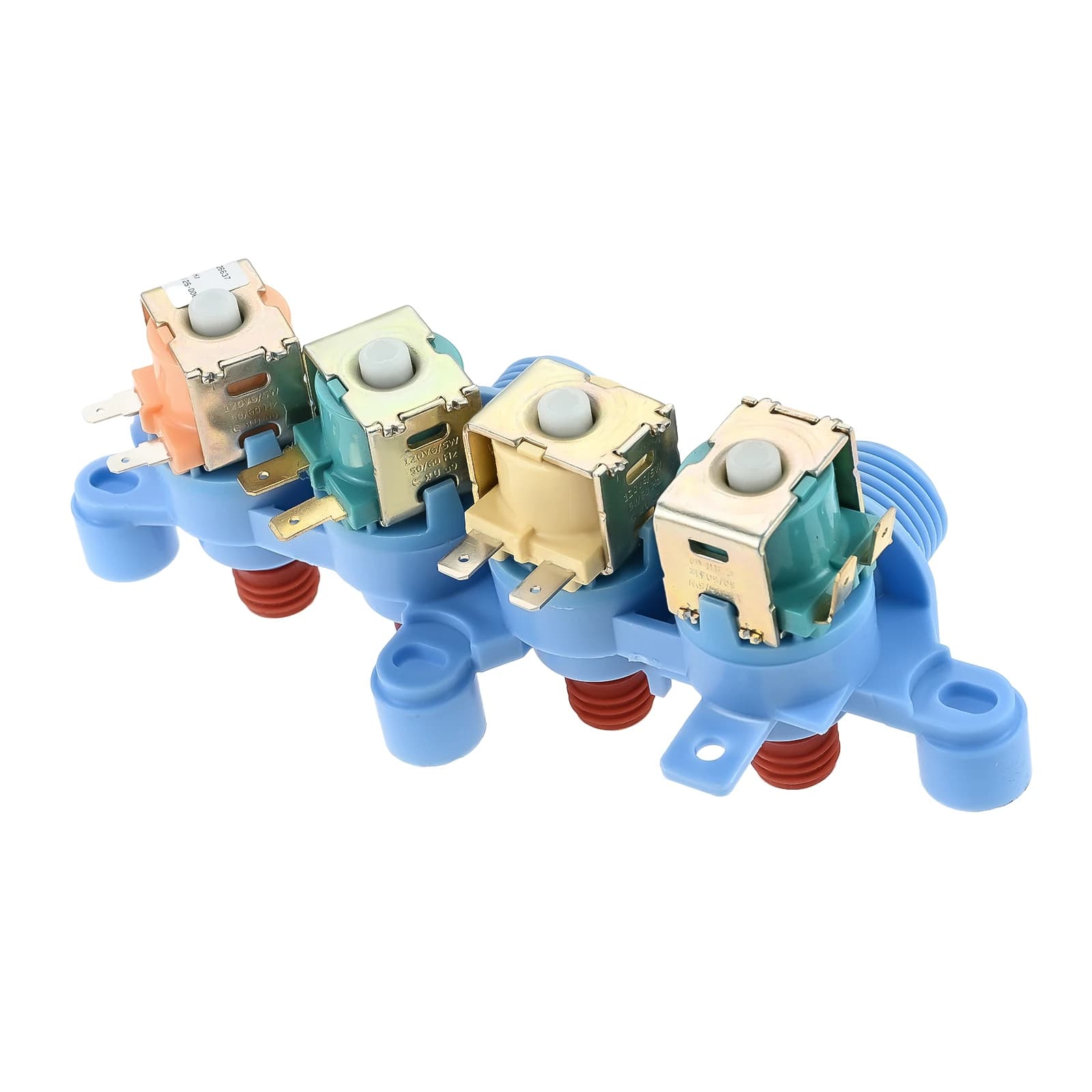 1pc WH13X26637 Washing Machine Water Inlet Valve for GE Washer Replaces WH13X24058 4546358 AP6282070 Washer Replacement Parts