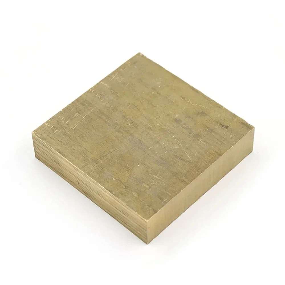 1PCS Thickness 6 8 10 12mm Aluminium Bronze Plate ZCuAl03Sn09 Bronze Sheets High Intensity Support For Customization