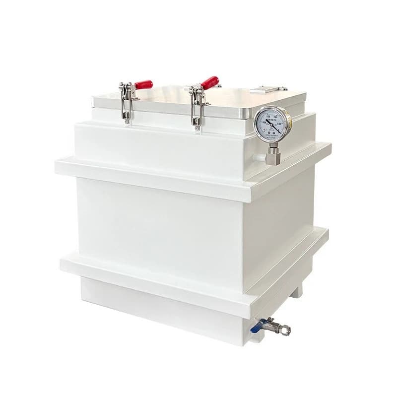 Vacuum box, negative pressure box, open door stainless steel silicone potting glue defoaming box