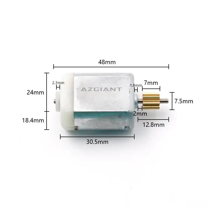 FC-280SC-16200 Car Door Lock Actuator Small Motor Repair Gears 8T for 2013-2023 Toyota Proace Car Accessories High Power