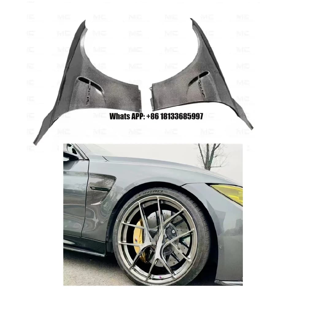 Carbon Fiber Car Fenders for BMW F82 M4 2014-2019 Upgraded BMW F82 Carbon Fender F82 M4 Fenders