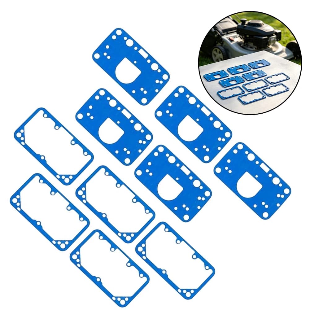 Carburetor Gasket Engine Sealing Gasket As Show Fuel Bowl Metering Block Fuel Resistant Material Long-lasting Reliability