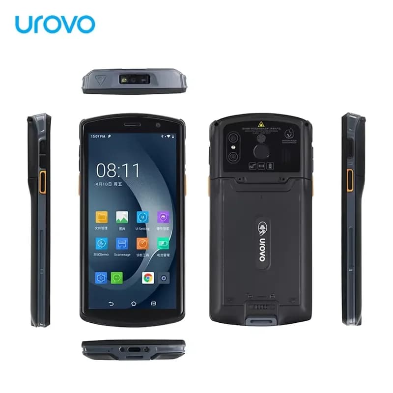 for DT50 5G Rugged Handheld Barcode Scanner PDA Android 11 Industrial Mobile Computer In Stock