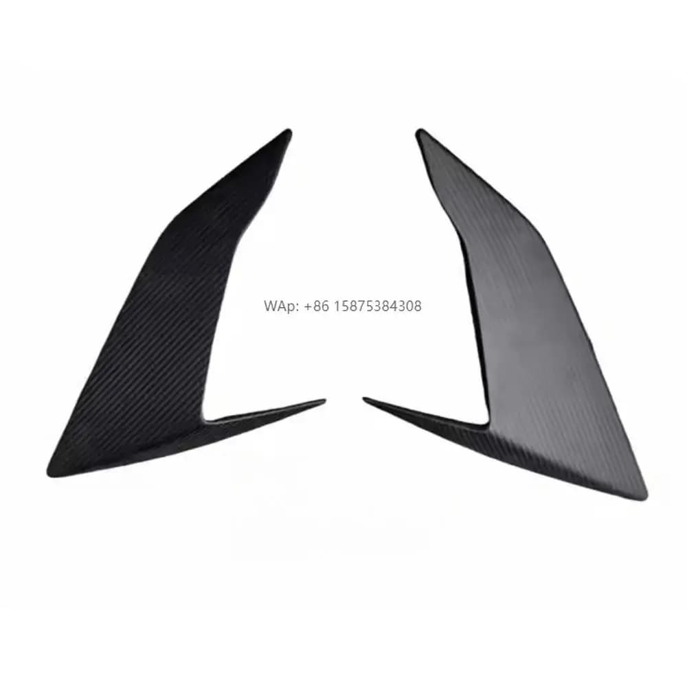 Hot Selling V-style Dry Carbon Fiber Rear Fender Vents Fix with Screws for Huracan STO Modification Upgrade