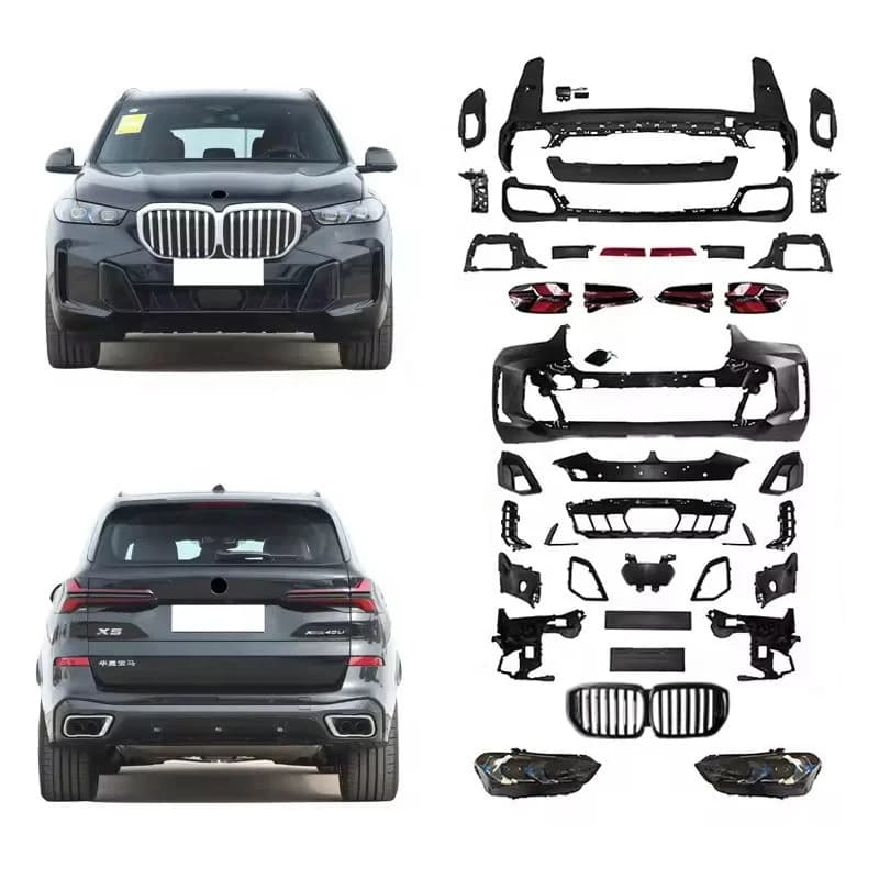 For 2018-2022 X5 G05 Upgrade to 2023Y G05 LCI MT Style Car Auto Body Kits Parts Bumper Accessories System for BM X5 G05 Body Pa
