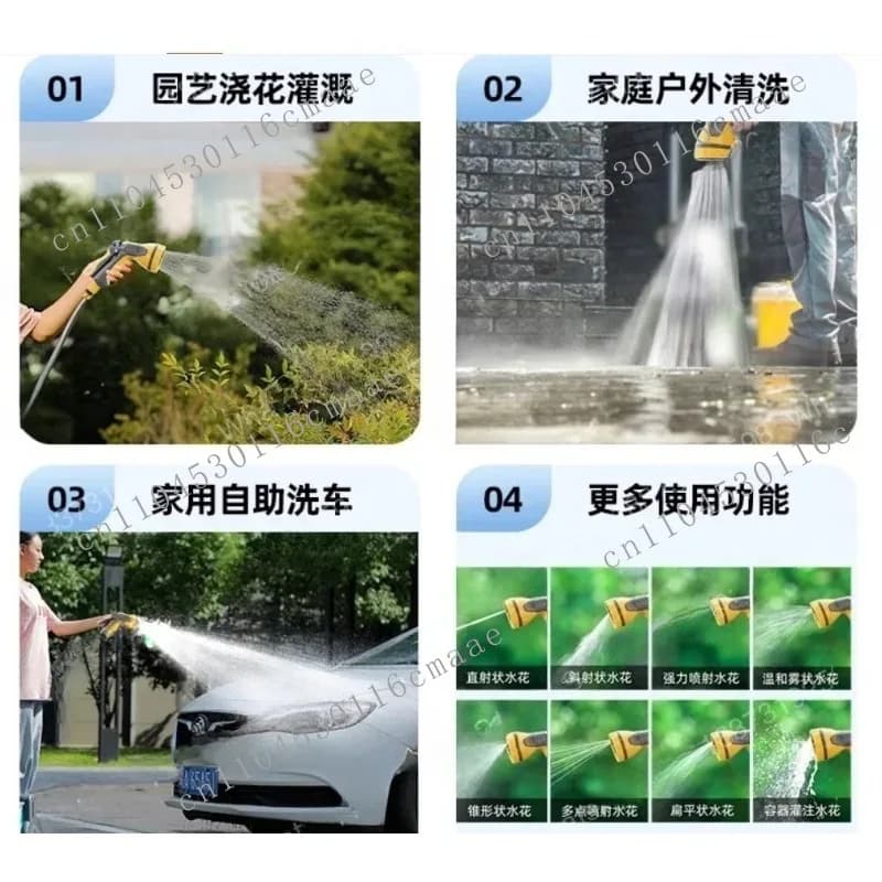 40M Heavy‑Duty Retractable Garden Hose Reel Set Wall‑Mount Portable High Pressure Water Pipe Reel For Household Yard Irrigation