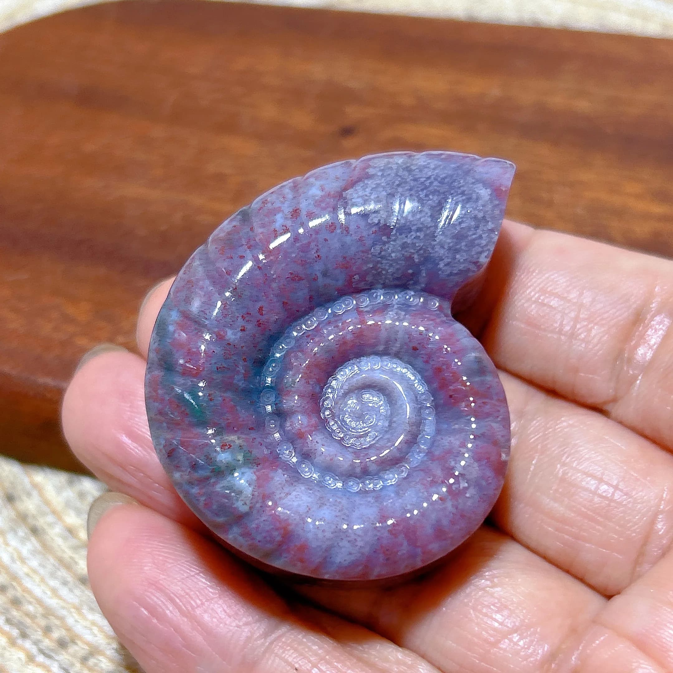 Healing Natural Crystal Ocean Jasper Colorful Carving Animal Gemstones Mineral Reiki Home Decorations Room Decor Gift