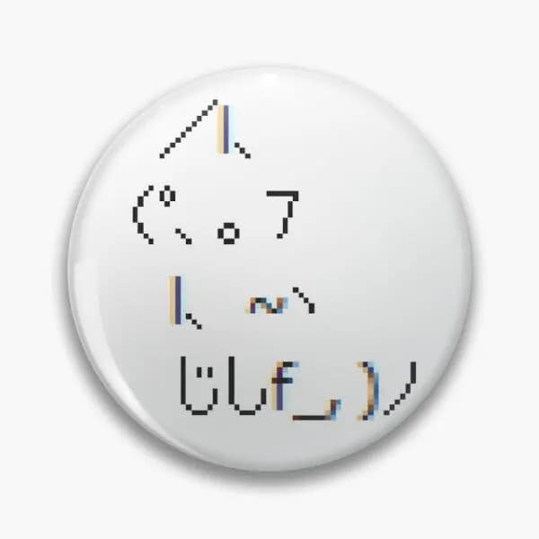 Pixel Kitteh  Soft Button Pin Metal Lover Funny Fashion Hat Creative Badge Clothes Lapel  Collar Brooch Decor Gift Cute