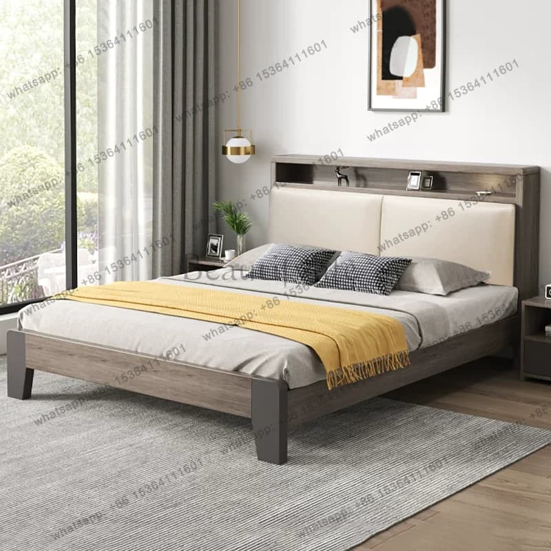 FG Design Bedroom Bed Children Modern Luxury Baby Double Floor Sleeping Princess Bed Mobile Letto Matrimoniale Hotel Furniture