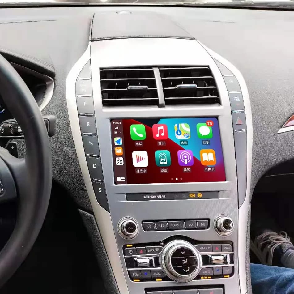 8 Inch Car Dvd Player Android Radio Touch Screen Gps Navigation Carplay For Lincoln MKZ 2014-2019