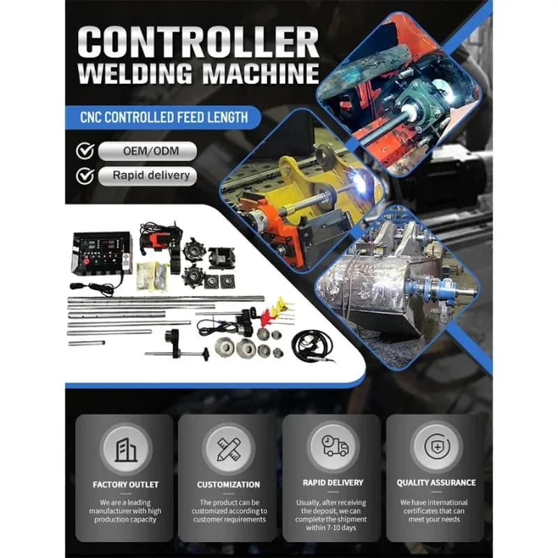 Intelligent Multi-Function Line Boring Welding Machine Repair Tool Motorizable Engine Support for Industrial Use