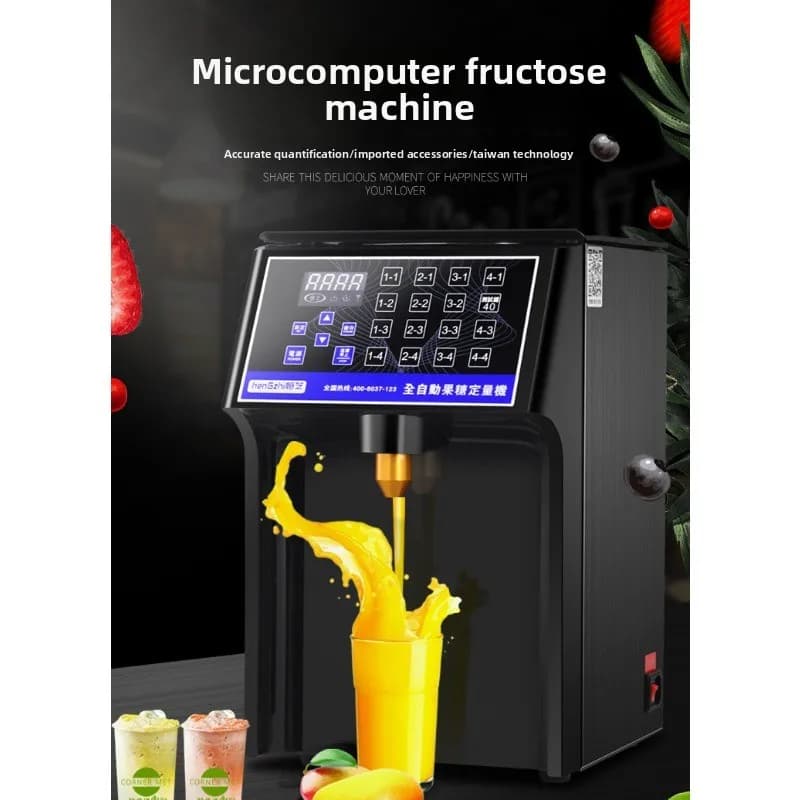 Automatic fructose machine quantitative machine milk tea