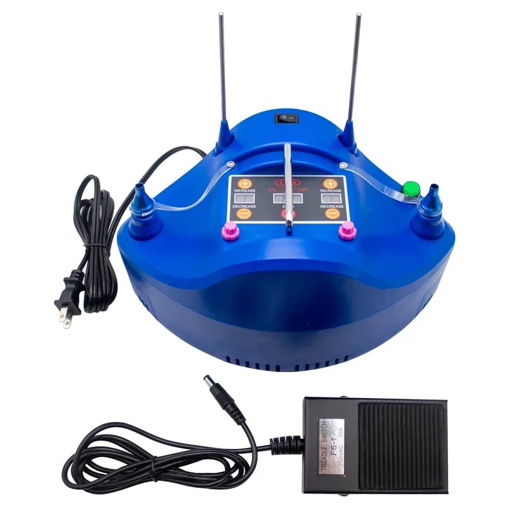 220V Electric Precision Balloon Pump Quantitative Balloon Inflator with Digital Timer Counter Foot Switch CD-608