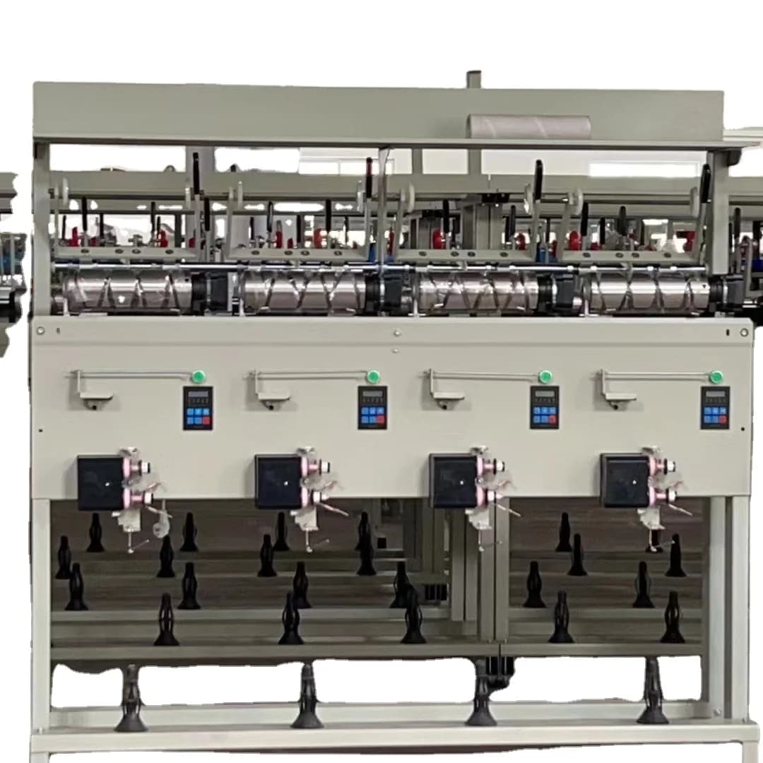 Textile Yarn Winding Machine of 10inch Grooved Drum Winder