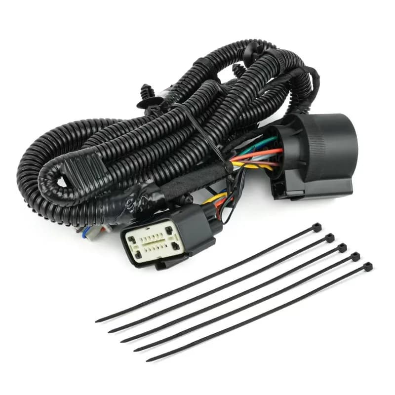 American  HL3Z-13A576-D Trailer Harness Trailer Harness Traction Connector Kit with Iron Frame