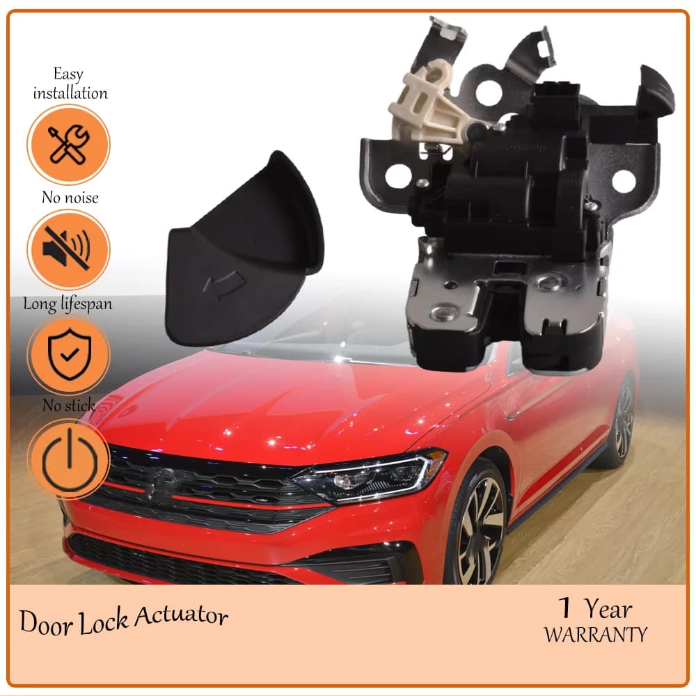 Rugged Rear Boot Lid Lock Latch,Matched with VW Jetta GLI Vento,OE 5C6 827 505C,561 827 505B,17A 827505,Corrosion-resistant