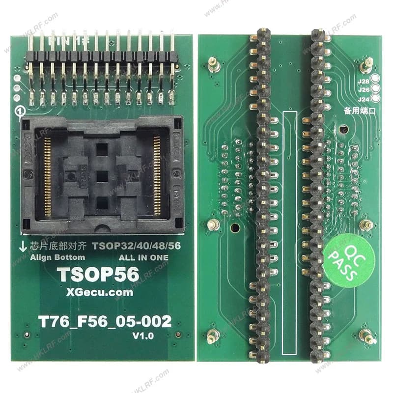 2026 2025  Socket Adapter TSOP56-DIP48 T76_F56_05-002 IC Adapter  TSOP32/40/48/56  for XGecu T76 Programmer