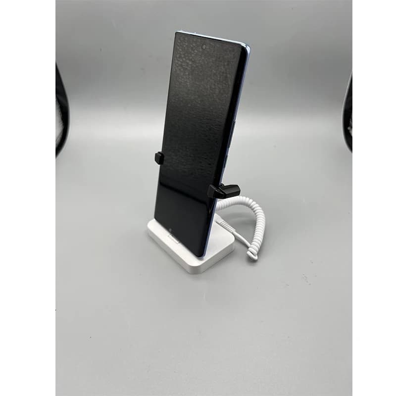 Secure A/nti-Theft ABS Mobile Phone Stand with Alarm System Charging Stand for All Phones