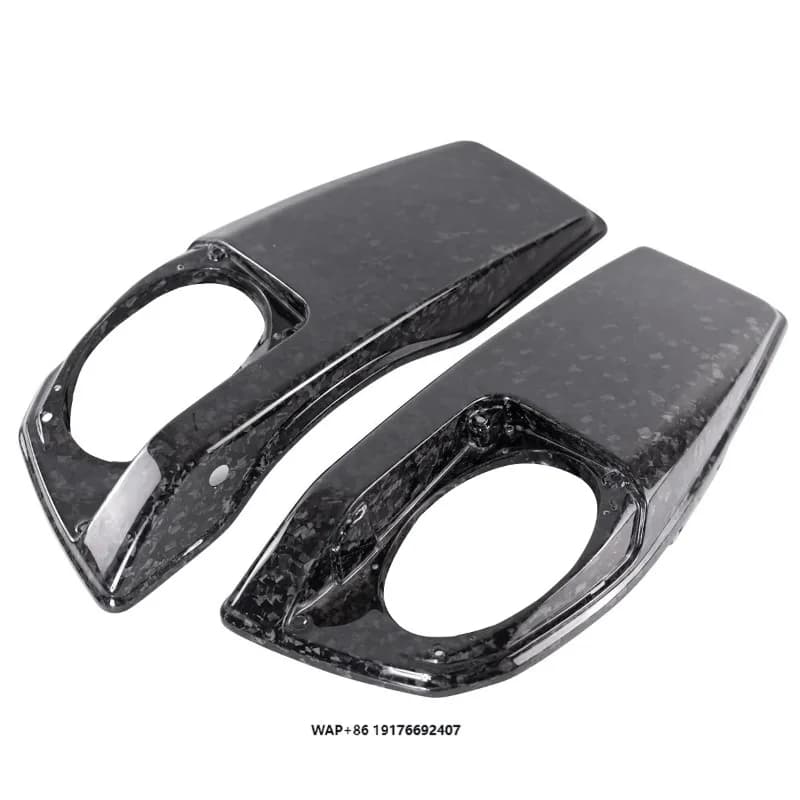 Glossy Forged Carbon Fiber Fairing Black Fit for Touring CVO Road Glide ST 2023-2025