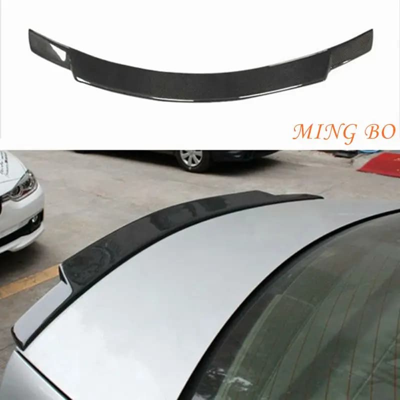 2014-2020 FRP Forged carbon FOR BMW 2 Series F22 F23&M2 F87 C74 Style Carbon fiber Rear Spoiler Trunk wing