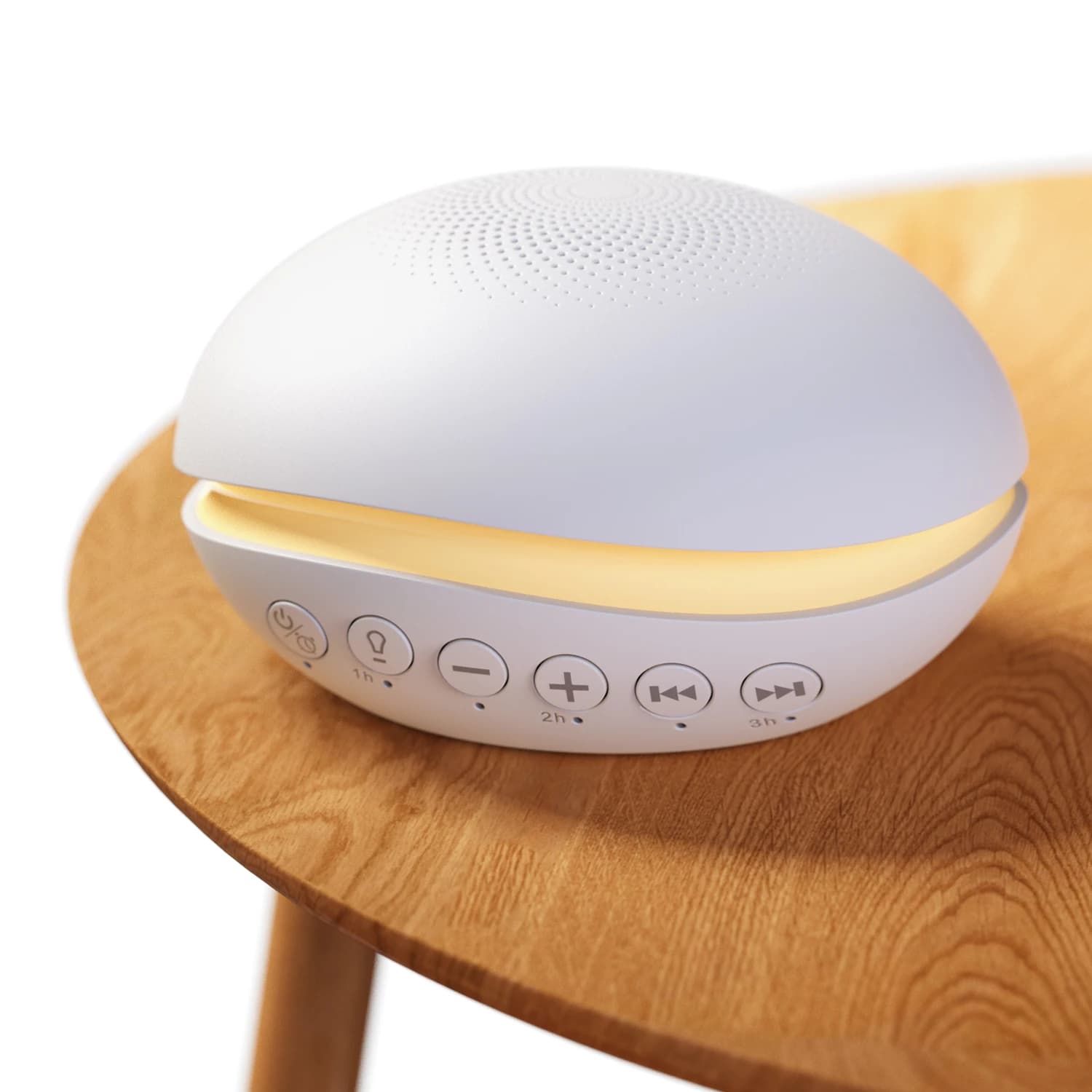 Baby Soothing Sound Machine with White Noise Plastic Night Light Battery for Sleep
