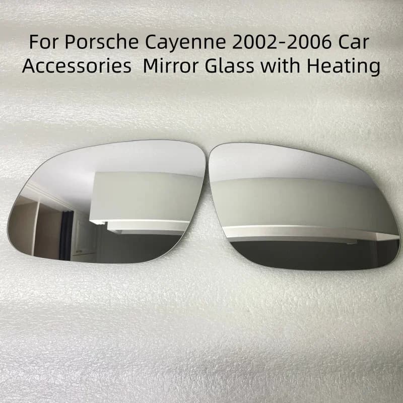 For Porsche Cayenne 2002-2006 Car Accessories Outer Rearview Mirrors Lens Door Wing Rear View Mirror Glass with Heating