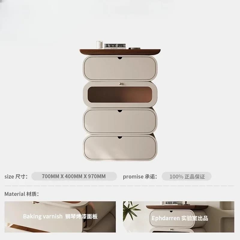 t-20 minimalist creative chest entry living room bedroom simple paint drawer small apartment storage decoration