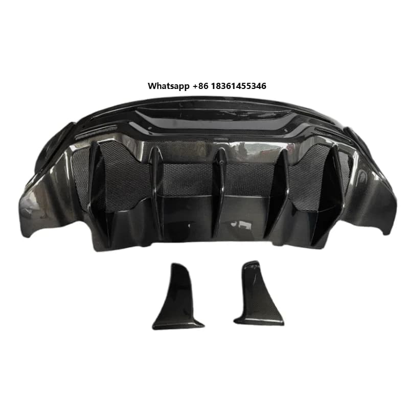 For 570 570s 540 Upgrade 600LT Forged Carbon Fiber Rear Bumper Spoiler Body Kit
