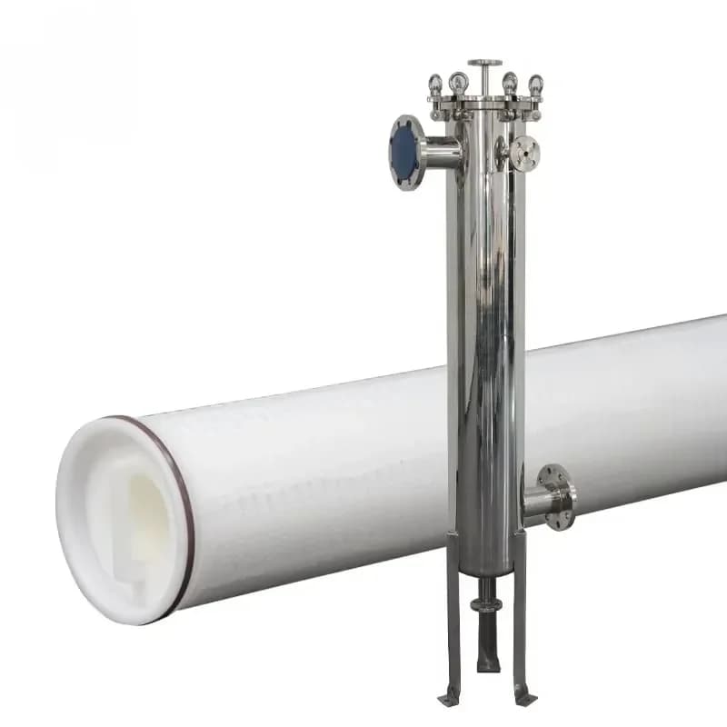 Stainless Steel Sanitary Cartridge Filter Housing High Flow SS304 SS316 Industrial Water Filters