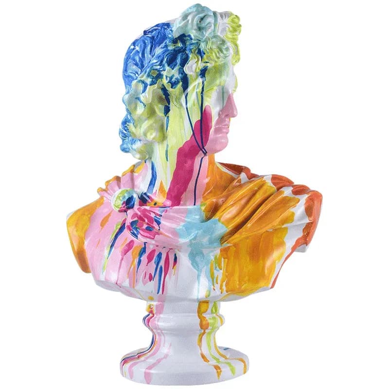 CX figure statue home living room decorative artwork large creative floor ornament